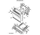 GE JGBS04GEV2WH door & drawer parts diagram