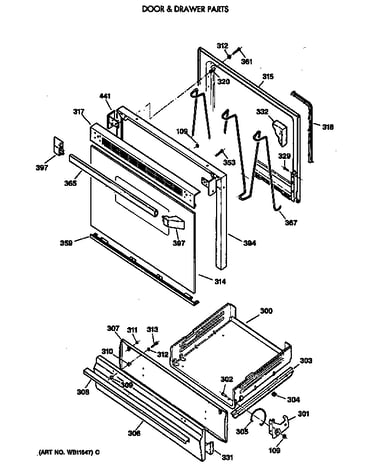 Door & drawer parts