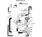 GE WWP1180CAW drain recirculate diagram