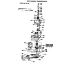 GE WWP1180CAW mechanism, transmission diagram