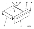 GE JB552GK-2 drawer diagram