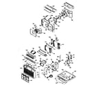 GE AJA12DGV1 chassis assembly diagram