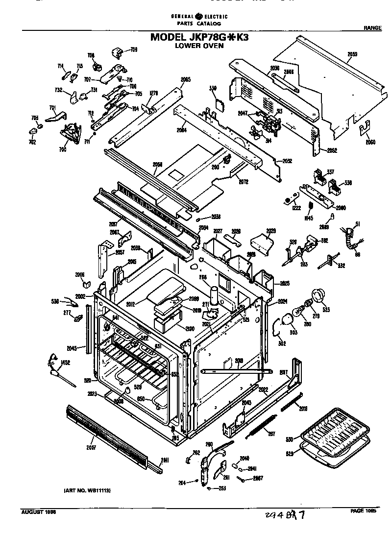 Lower oven