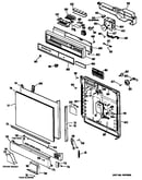 Control panel/door
