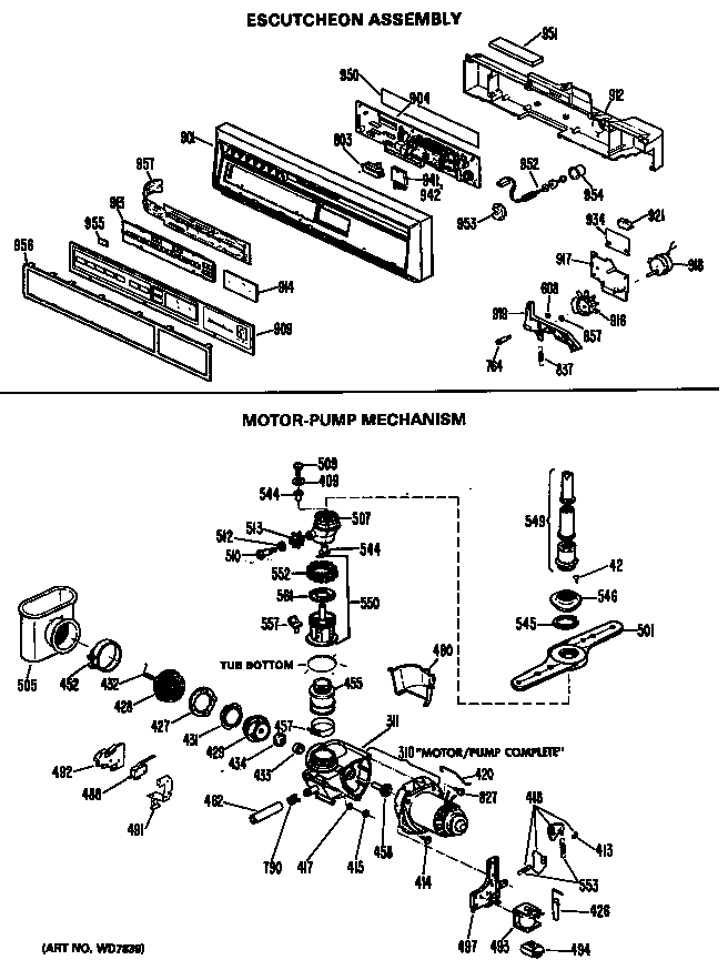 ESCUTCHEON ASSEMBLY