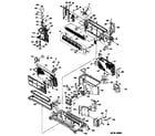 GE AZC312EDV2 chassis assembly diagram