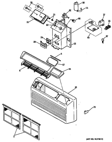 Control panel/grille