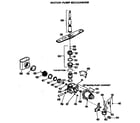 GE GSD500L-02BA motor-pump mechanism diagram