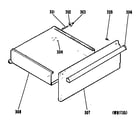 GE JBP28GK-2 drawer diagram