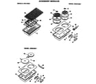 GE JXDC410K1 accessory modules diagram