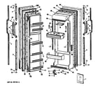 GE TFX22ZRAWH doors diagram