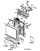Control panel/door