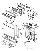 Control panel/door