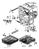Tub assembly/racks