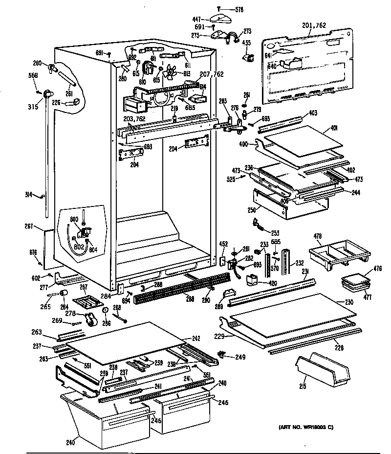 CABINET/SHELVES