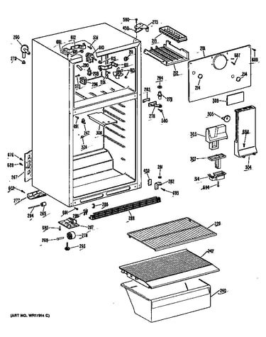 Cabinet/shelves