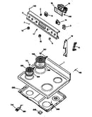 Control panel/cooktop
