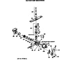 GE GSD500P-49WA motor-pump mechanism diagram