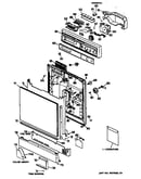 Control panel/door