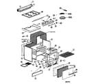 GE JAS03*M3 chassis assembly diagram