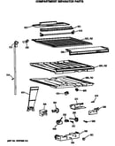 Compartment separator parts