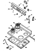 Control panel/cooktop