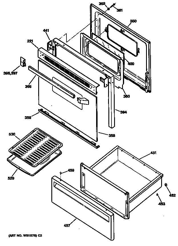 Door/drawer