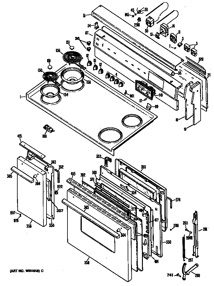 COOKTOP/DOORS