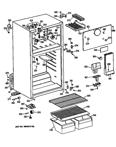 Cabinet/shelves