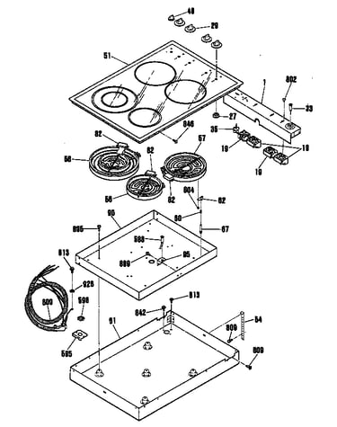 Cooktop assembly