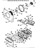Motor/fan/door