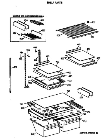 Shelf parts