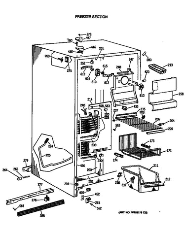 Freezer section