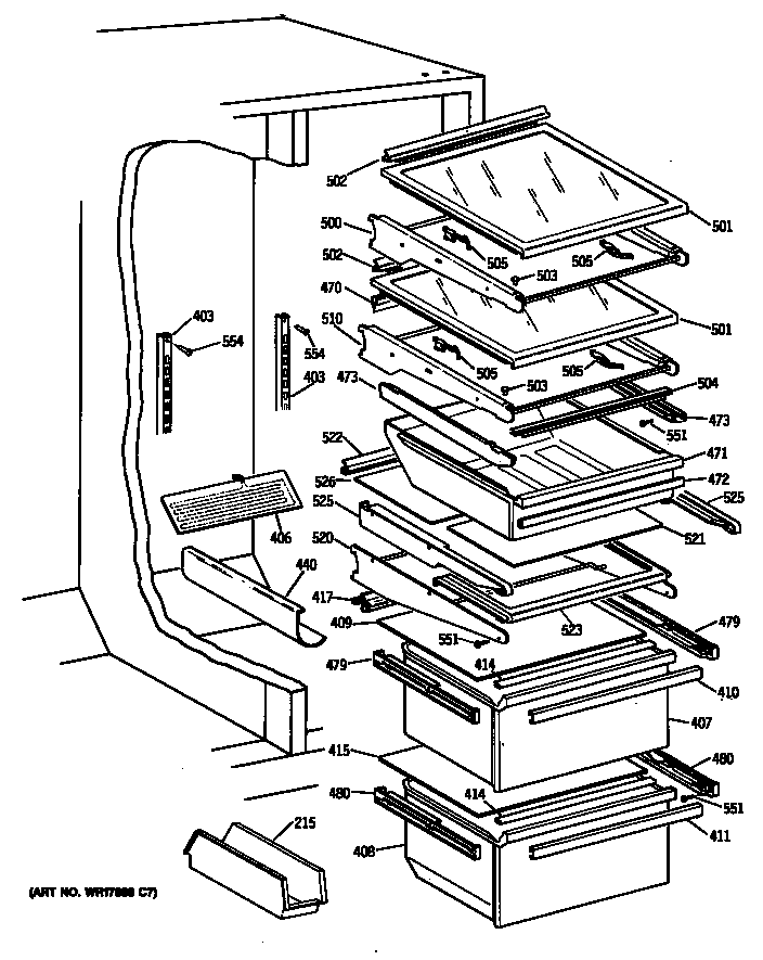 SHELVES