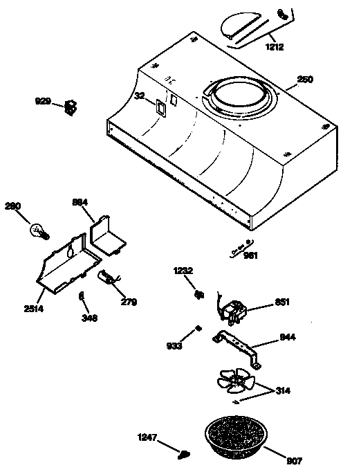 Hood assembly