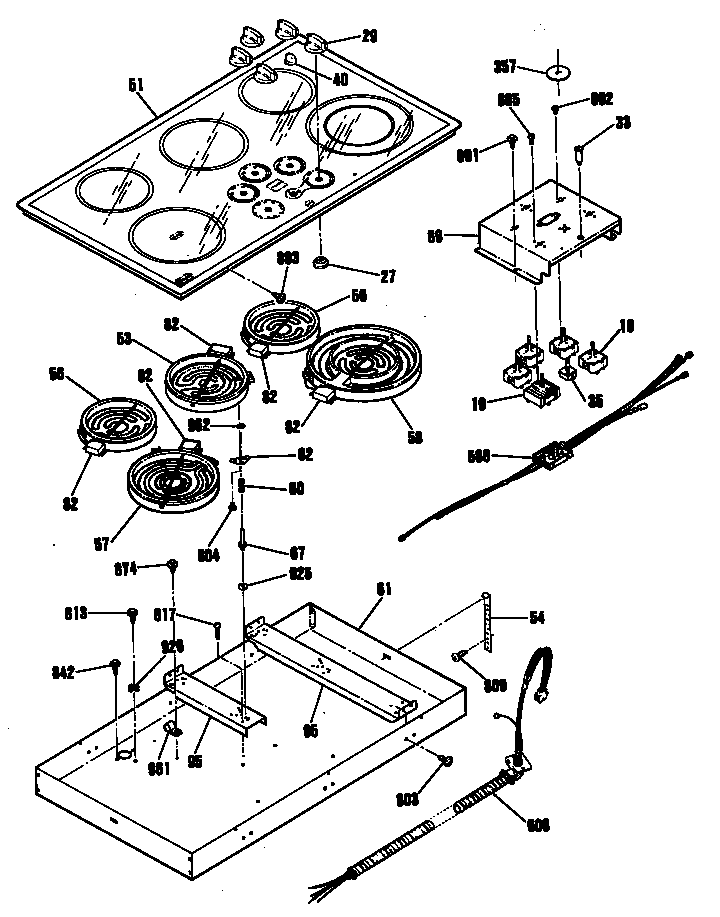 COOKTOP ASSEMBLY