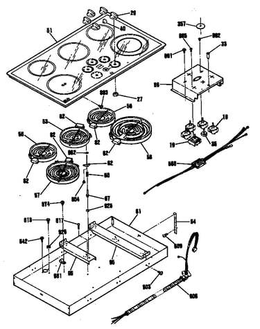 Cooktop assembly