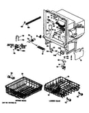 Tub assembly/racks