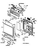 Control panel/door