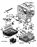 Tub assembly/racks