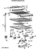 Compartment separator parts