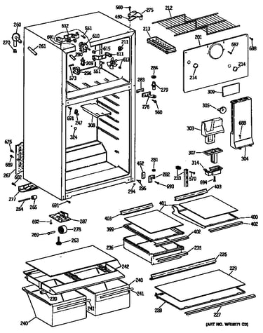 Cabinet/shelves