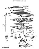 Compartment separator parts