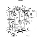 GE TBX21NITMRAD cabinet parts diagram