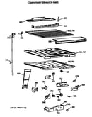 Compartment separator parts