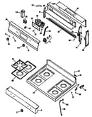 Control panel/cooktop