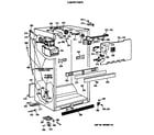 GE TBX18SIXERWW cabinet parts diagram