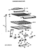 Compartment separator parts