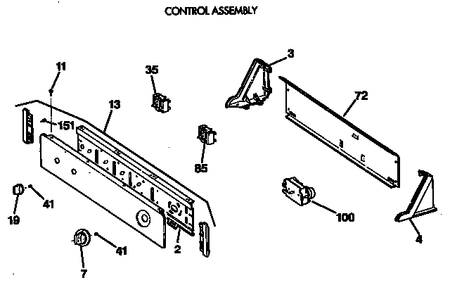 Control assembly