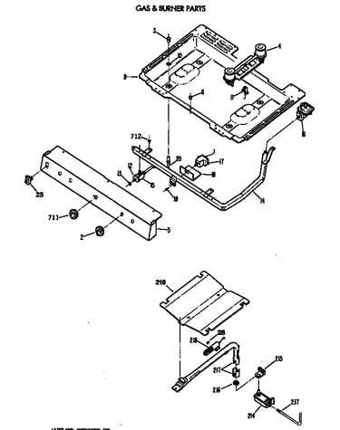 Gas & burner parts